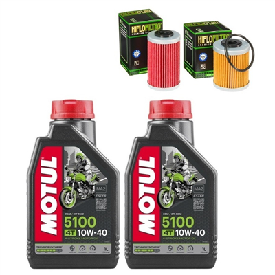 KTM 520 SX / MXC / EXC 99-02 olej+filtr-90023