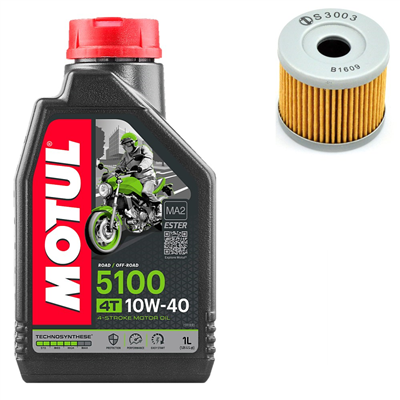 SUZUKI AN 125 95-00 / UE 125 01- olej+filtr-90053