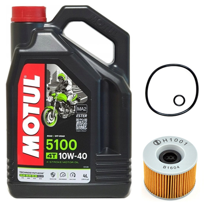 KAWASAKI ZX GPX GPZ 750 R 85-88 olej+filtr-90074