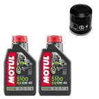 KAWASAKI 650 ER-6N ER-6F 07-14 olej+filtr