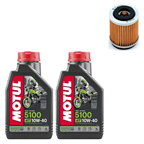 YAMAHA XT 125 (2YE / 2YU) 82-96 olej+filtr