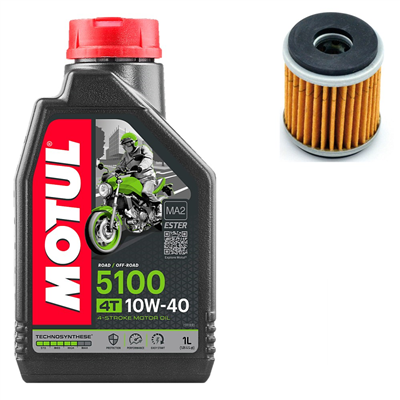 YAMAHA YZ-F YZ 450 F 09-15 olej+filtr-90401