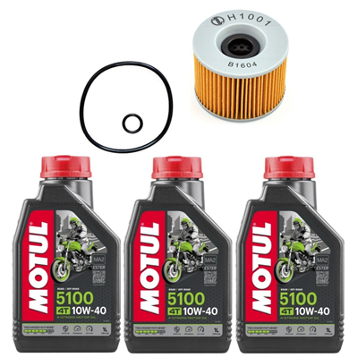 KAWASAKI ZL 600 A / B ELIMINATOR olej+filtr-90416