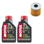 KAWASAKI BJ 250 A C ESTRELLA 92- olej+filtr