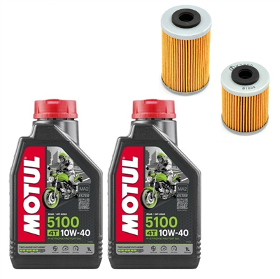 KTM 520 SX / MXC / EXC 99-02 olej+filtr-90640