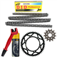 SUZUKI GZ250 MARAUDER 99-00 04-10 zestaw napęd-owy-74212