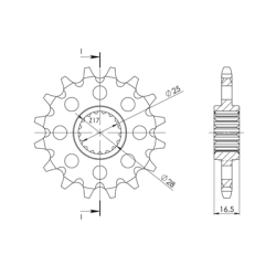 KTM SUPER-DUKE 990 05-11 R 10-11 zestaw napęd-owy-74198