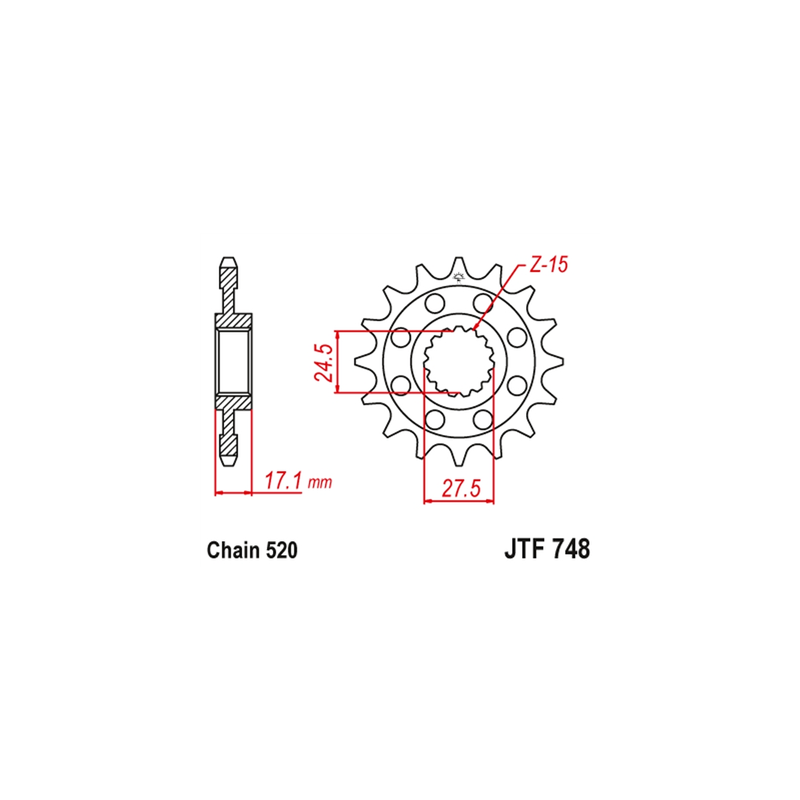 DUCATI 899 PANIGALE 14-15 zestaw napęd-owy SPX-86765