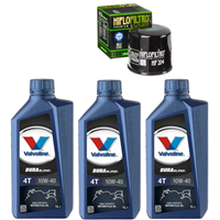 YAMAHA FZ6 600 FAZER 07-10 olej+filtr-92155