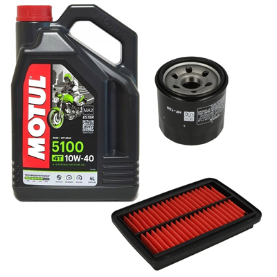 SUZUKI GSF 600 BANDIT 00-04 olej+filtry-88040