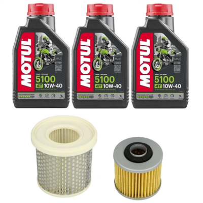 YAMAHA XV 535 VIRAGO 88-95 olej+filtry-88050