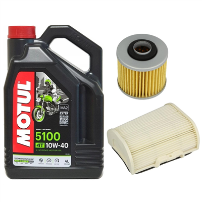 YAMAHA XV 750 VIRAGO 92-99 olej+filtry-88054