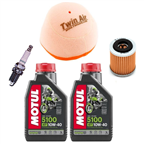 YAMAHA YZ400 F 98- YZ 426 F 2000-  olej + filtry + świeca