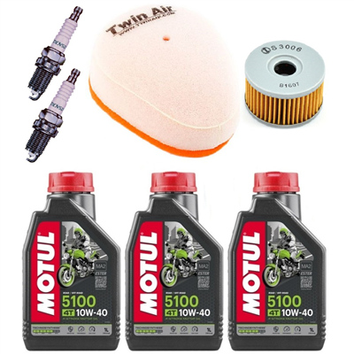 SUZUKI DR 650 SE 97-14 olej+filtry+świece-93703