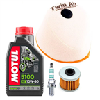 HONDA CRF 250 R 05-09 olej+filtry+świeca