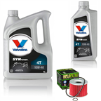 KAWASAKI ZR 1100 A B ZEPHYR 91- olej+filtr