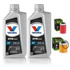 KTM XC 525 ATV QUAD 08-11 olej+filtry