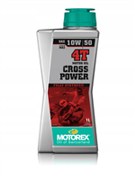 MOTOREX CROSS POWER 4T 10W50 olej syntetyczny 1L