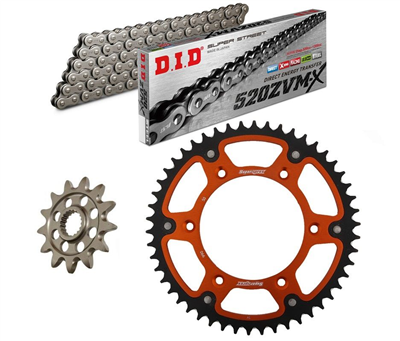 KTM RC DUKE 125 20- zestaw napęd-owy SPX ORG-98184