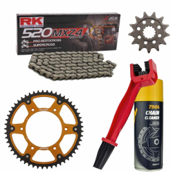 HONDA CRF 450 X 05-19 zestaw napęd-owy RK SPX-75949