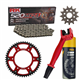 HONDA XR 650 R 00-07 zestaw napęd-owy RK SPX RED-75970