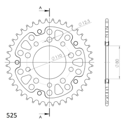 HONDA CB 750 92-03 zestaw napęd-owy SUPERSPROX-77259