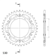 YAMAHA MT-01 05-11 zestaw napęd-owy SUPERSPROX-77495