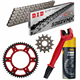 HONDA CRF 450 R 04- RX 17- zestaw napęd-owy SPX-77683