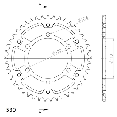 YAMAHA YZF R1 SP 06-08 zestaw napęd-owy SUPERSPROX-78410