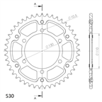YAMAHA YZF R1 SP 06-08 zestaw napęd-owy SUPERSPROX