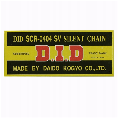DID DIDSCR0404SV-98 ŁAŃCUCH ROZRZĄDU-69031