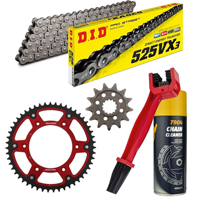 HONDA CBR 600 F 01 zestaw napęd-owy SUPERSPROX RED-79485