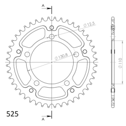 BMW S1000 RR 09-11 zestaw napęd-owy SUPERSPROX-79513