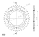 SUZUKI SV 1000 03-07 zestaw napęd-owy SUPERSPROX-84231