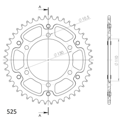 YAMAHA MT-10 SP 16- zestaw napęd-owy SUPERSPROX-85105