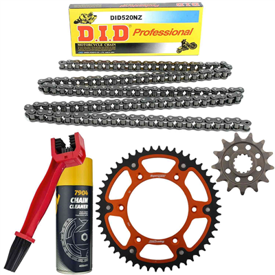 KTM 125 EXC 95-97 LC2 97-98 zestaw napęd-owy SPX-85796