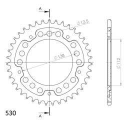 HONDA CB 1100 2013 zestaw napęd-owy SUPERSPROX-86138