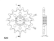 KTM 790 DUKE L 18-19 zestaw napęd-owy SUPERSPROX-97856