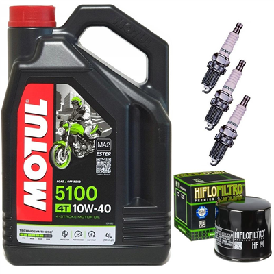 TRIUMPH DAYTONA 955 / SPRINT 955 olej+filtr+świece-55615