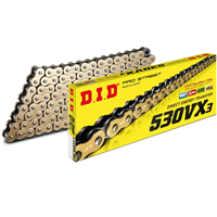ZŁOTY ŁAŃCUCH NAPĘDOWY DID 530VX3 G&B 118 OGNIW-71988