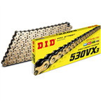 ZŁOTY ŁAŃCUCH NAPĘDOWY DID 530VX3 G&B 122 OGNIWA