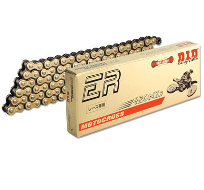 ZŁOTY ŁAŃCUCH NAPĘDOWY DID 420NZ3 G&B 122 OGNIWA-99420