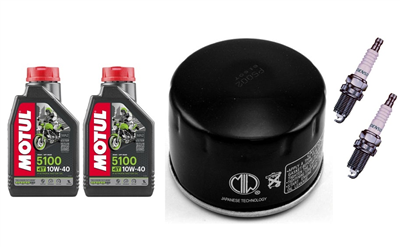 PIAGGIO MP-3 400 500 LT RL SPORT olej+filtr+świeca-100585