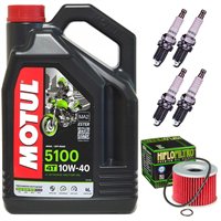 KAWASAKI ZL 900 A ELIMINATOR 85- olej+filtr+świece-55258