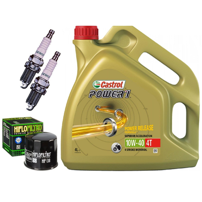 SUZUKI DL 1000 V-STROM 97-15 olej+filtr+świece-100663