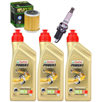 YAMAHA YFM 350 X WARRIOR 87-04 olej+filtr+świeca