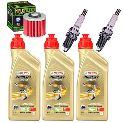 YAMAHA XVS 650 DRAG-STAR CLASSIC olej+filtr+świece-100667