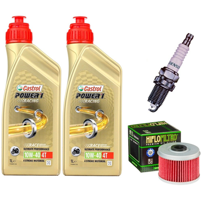 HONDA CBF 250 02-08 olej+filtr+świeca-100689