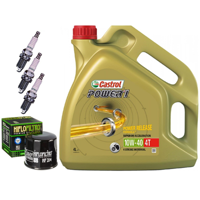 TRIUMPH TIGER / XC 800 1050 olej+filtr+świece-100711