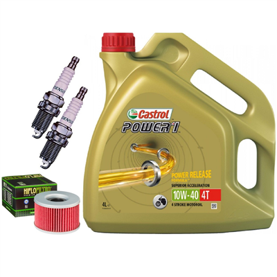 HONDA VT 250 F / FL SPADA 83-90 olej+filtr+świece-100716